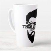 星付き カフェラテマグ (左アングル)