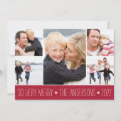 星付き |写真コラージュカード シーズンカード (正面)