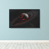 星以下の キャンバスプリント (インサイチュ (ウッドフロア))