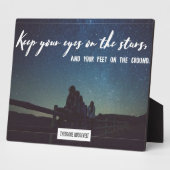 星保に目を向ける フォトプラーク (側面)