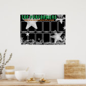 星優秀社員の写真展示ポスター ポスター (キッチン)