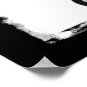 星占いサインアクエリアス占星術〔占星術の〕十二宮図記号 ポスター (角)