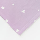 星占いピンクの大星占い フリースブランケット (角)