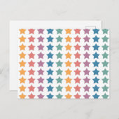 星占いレトロ星 案内ポストカード (正面/裏面)