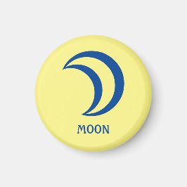 星占い図：月磁石 マグネット