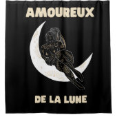 星占い少女 シャワーカーテン (正面)