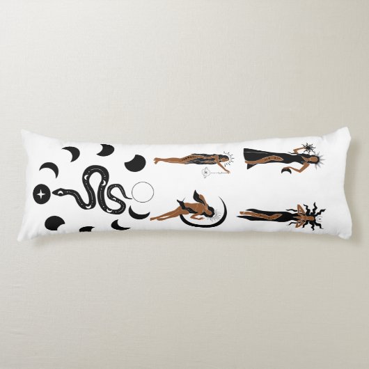 星占い少女 ボディピロー (正面)