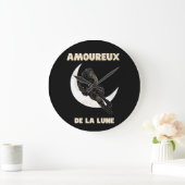 星占い少女 ラージ壁時計 (ホーム)