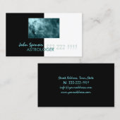 星占い形而上学的ブルーコスモス銀河系カード 名刺 (正面/裏面)