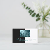 星占い形而上学的ブルーコスモス銀河系カード 名刺 (スタンド正面)