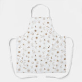 星占い星型 エプロン (正面)