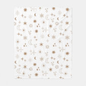 星占い星型 フリースブランケット (正面)