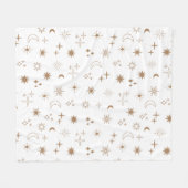 星占い星型 フリースブランケット (正面(横))