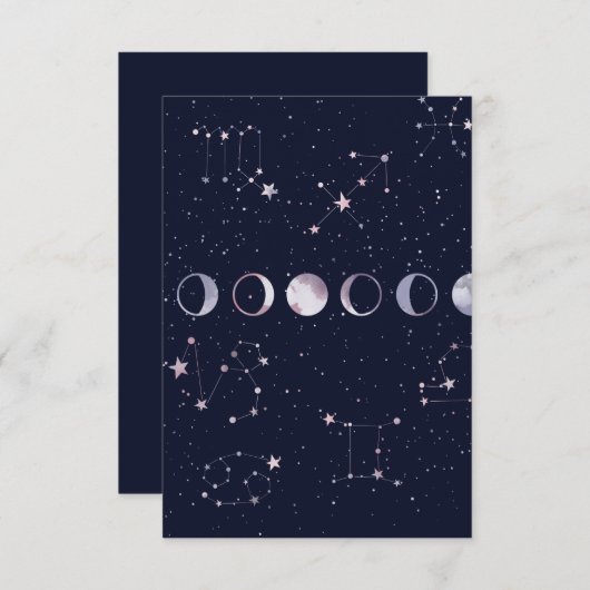 星占い空 出欠カード (正面/裏面)