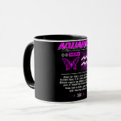 星占い/〔占星術の〕十二宮図標識//アクエリアス マグカップ (正面左)