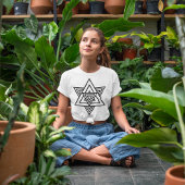 星印の三角形 Tシャツ