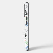 星印シンボルパターン色+白 Case-Mate iPhoneケース (裏面 / 左)