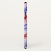 星及びストライプで写実的なiPhoneの場合 Case-Mate iPhoneケース (裏面/右)