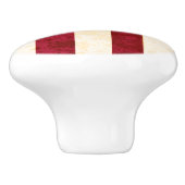 星及びストライプの愛国心が強いアメリカのスタイル米国の旗 セラミックノブ (側面)