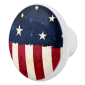 星及びストライプの愛国心が強いアメリカのスタイル米国の旗 セラミックノブ (右)