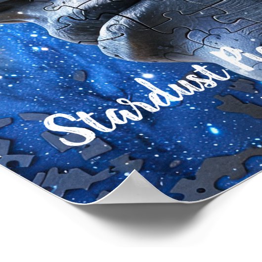 星反射パズル ポスター (角)