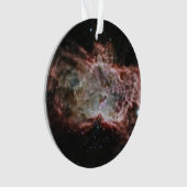 星団は炎の星雲の中心にある。 オーナメント (正面)