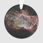 星団は炎の星雲の中心にある。 オーナメント (正面)