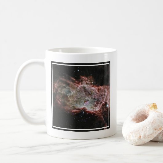 星団は炎の星雲の中心にある。 コーヒーマグカップ (ドーナツ)