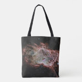 星団は炎の星雲の中心にある。 トートバッグ (裏面)