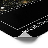 星団ハッブル望遠鏡写真 ポスター (角)