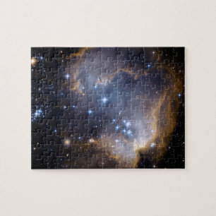 星団N90のハッブルの宇宙 ジグソーパズル
