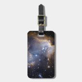 星団N90のハッブルの宇宙 ラゲッジタグ (正面縦)