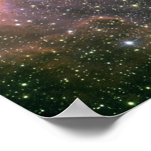 星団NGC 346. ポスター (角)