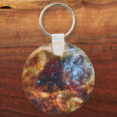 星団R136が星雲を爆発 キーホルダー (正面)