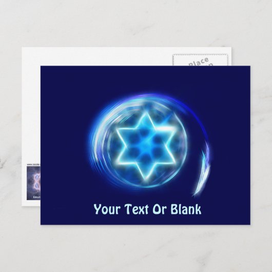 星囲み ポストカード (正面/裏面)