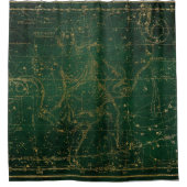 星図シャワーカーテン シャワーカーテン (正面)