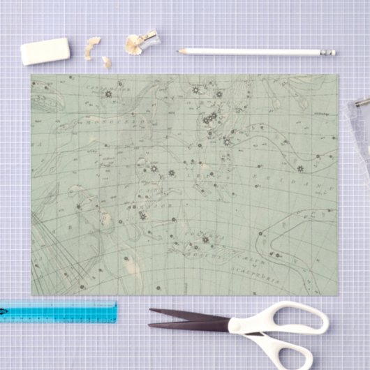 星図2 薄葉紙 (クラフト)