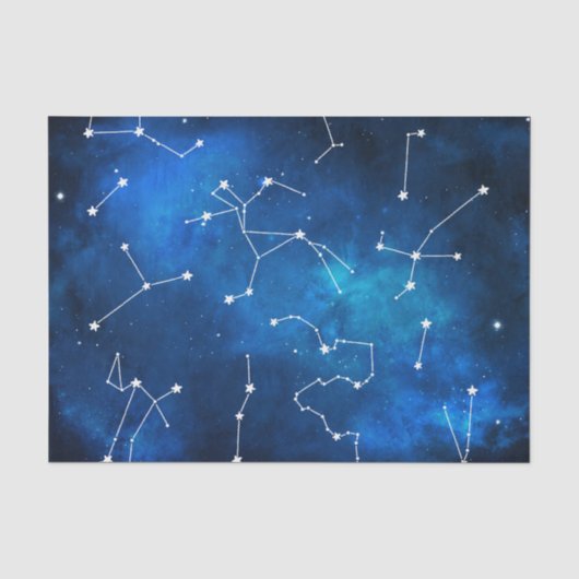星図 星座 天文学好き 薄葉紙 (正面)