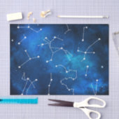 星図 星座 天文学好き 薄葉紙 (クラフト)