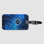 星図 星座 銀河 天文学者 ラゲッジタグ (正面横)