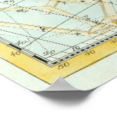 星図(1801) ポスター (角)