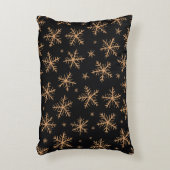 星型の水晶パターン枕 アクセントクッション (正面(垂直))
