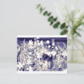 星型の花はがき ポストカード (スタンド正面)