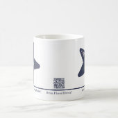 🌟星型クリスマスツリーフローリスト コーヒーマグカップ (中央)