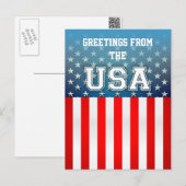 星型スタイル ポストカード (正面/裏面)