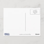 星型スタイル ポストカード (裏面)