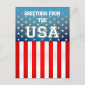 星型スタイル ポストカード (正面)