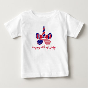 星型ユニコーン魔法 ベビーTシャツ