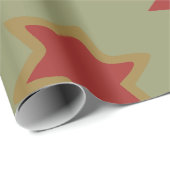 星型ラッピング紙 ラッピングペーパー (ロールコーナー)