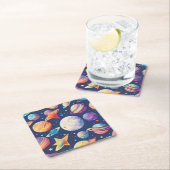 星型惑星 スクエアペーパーコースター (インサイチュ)